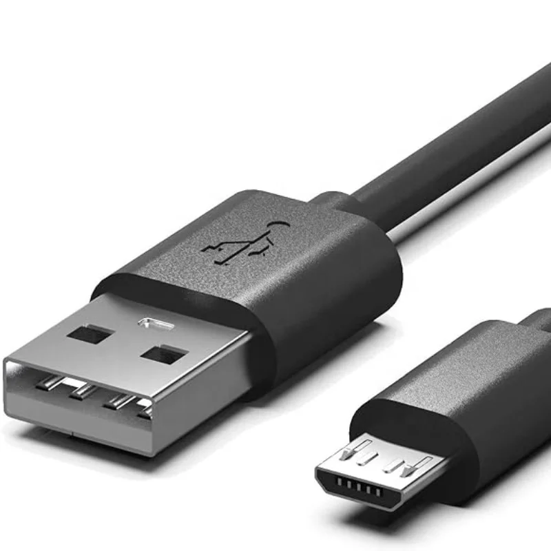 HANTAI 1m 2.4A Fast Charging Micro USB Cable Pure Copper For Camera Mobile Phone & Computer Data Transfer_voghion.com