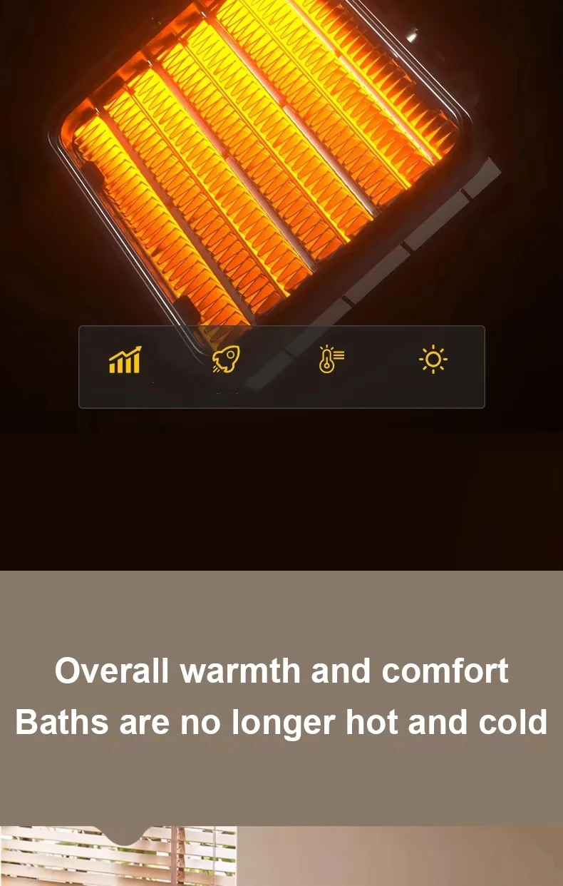 Mini Heater, LCD, PTC, 400W, 200ft - detail 8
