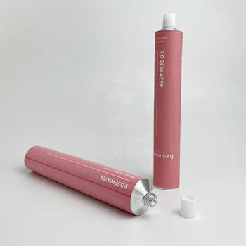 Factory supply aluminum collapsible tubes toothpaste mask Aluminum Cosmetic tube in chinese