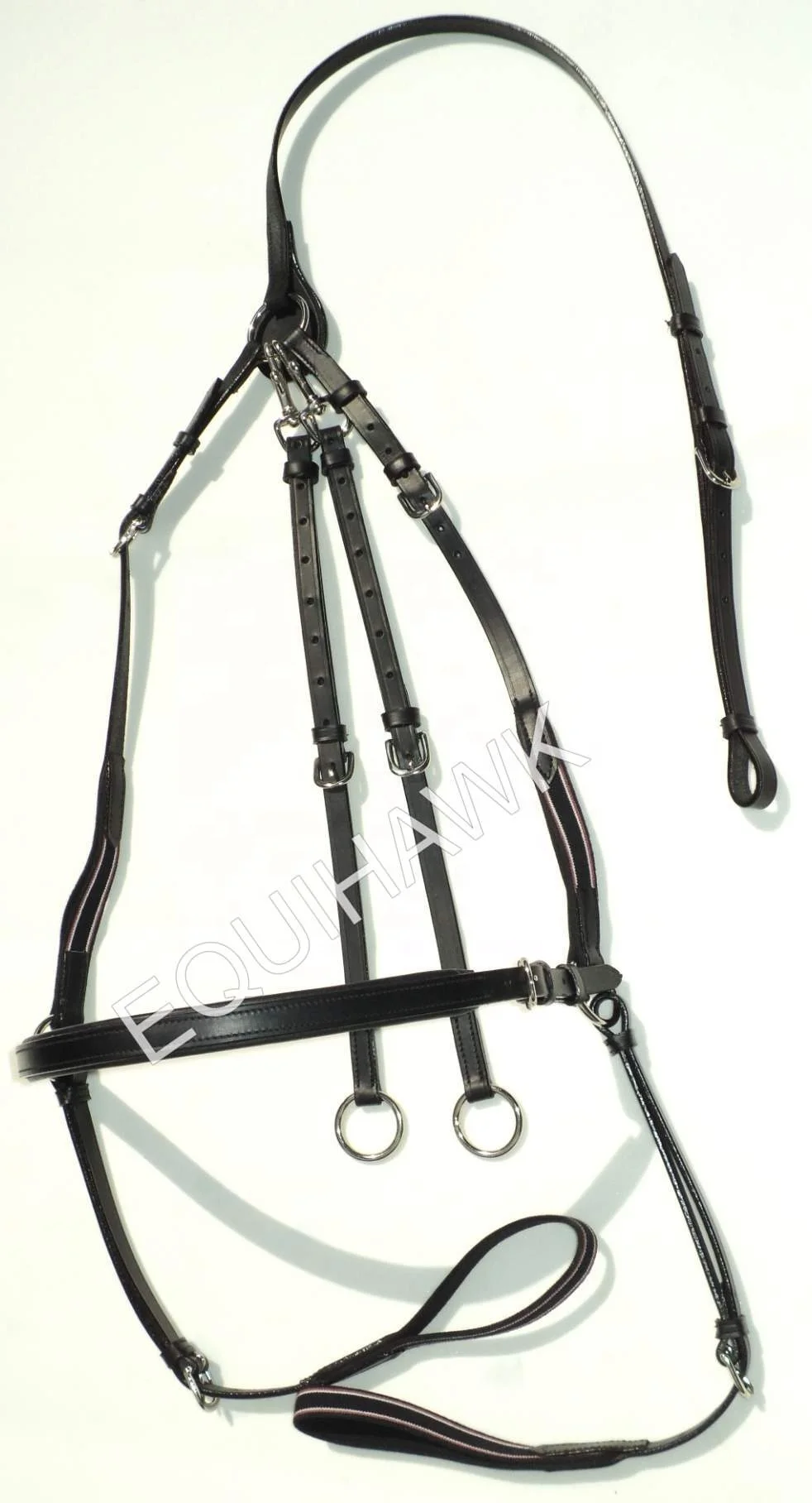 SMART HORSE LEATHER HORSE BREASTPLATE CUM MAR TINGALE  DETACHABLE LEATHER BREASTPLATE CUM MART INGALE