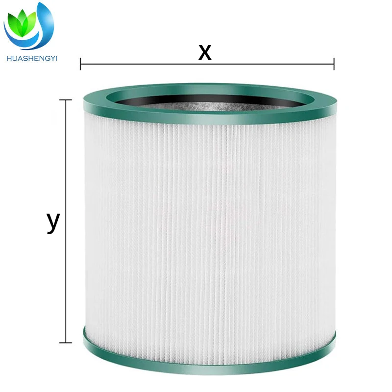 Hepa Carbon Filter Air Purifier Filter Replacement for Dyson TP01/TP02/TP03/BP01 968126-03 H13 HEPA EVO 3-Stage Filtration