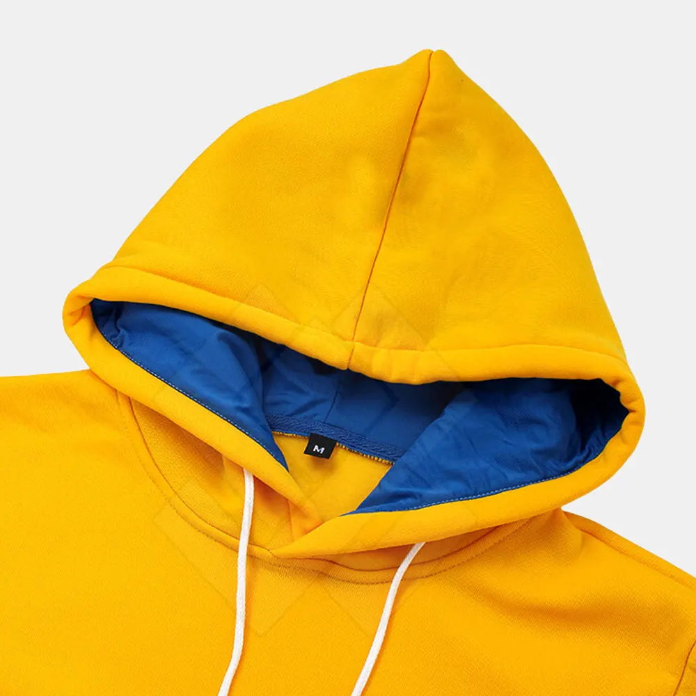 Men Solid Color Plaid Hoodies New Color Casual Men Hoodies main image 1
