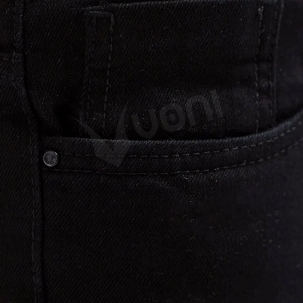 Pantalons extensibles en gros mode mince décontracté denim hommes maigre grande taille pantalon jeans tissu_voghion.com