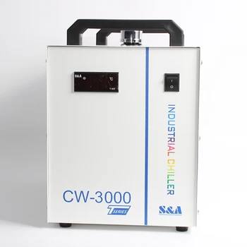 S&A CW3000 Series Industrial Water Chiller CW3000DG CW3000TG CW3000AK For CO2 Laser Tube 1/2 HP Chiller