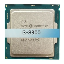Used cpu I3-8300 for intel 8100 8100t 8300 8300t 8gen desktop professional processor pc gaming