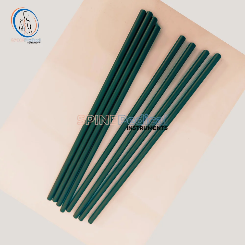 Factory Price Titanium Alloy Orthopedic Rod Forged Titanium Connecting Rods by SPINE PEDICAL INSTRUMENTS