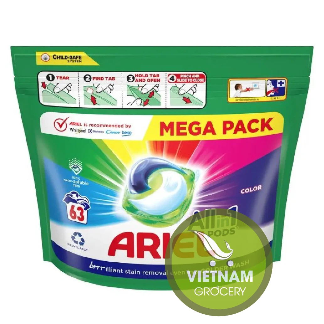 Wholesale high-quality Ariel All in 1 PODS Detergent washing Powder Good Price
