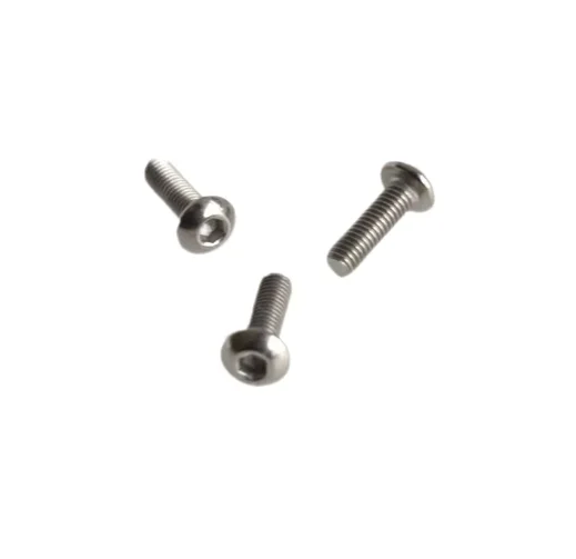 50) M3-0.5 x16 Stainless Steel Phillips Pan Head Machine Screw DIN7985