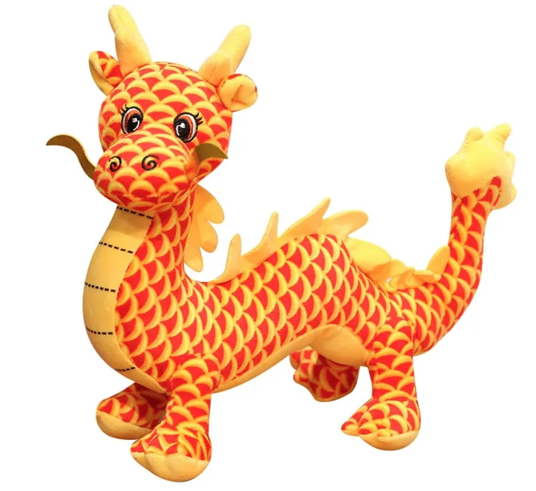 New 2024 Chinese Plush Dragon Plush Custom Plush Gift For New Year With ...