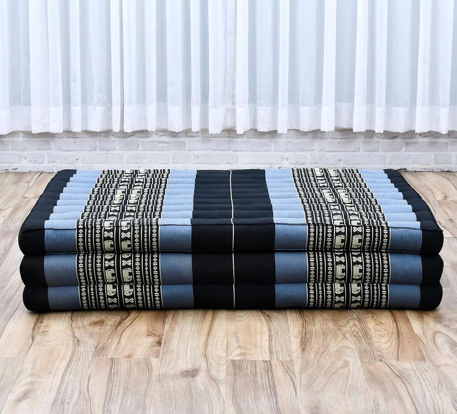 Trifold Mattress Comfortable Thai Massage Pad Foldable Relaxation Floor Mattress with Eco-Friendly Kapok