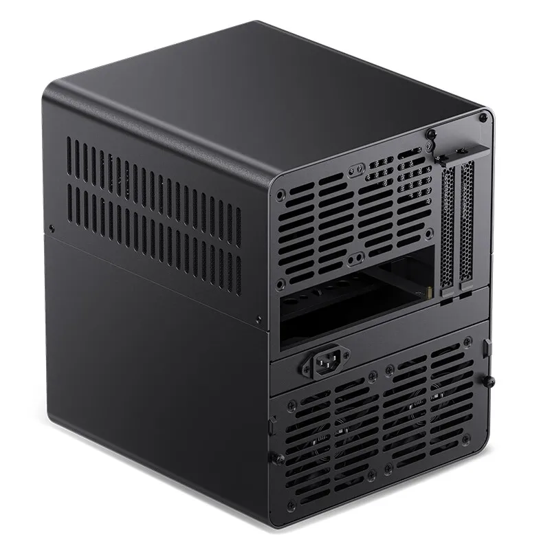 JONSBO N3 Black Mid-Tower NAS Chassis for ITX & ATX with 8+1 HDD