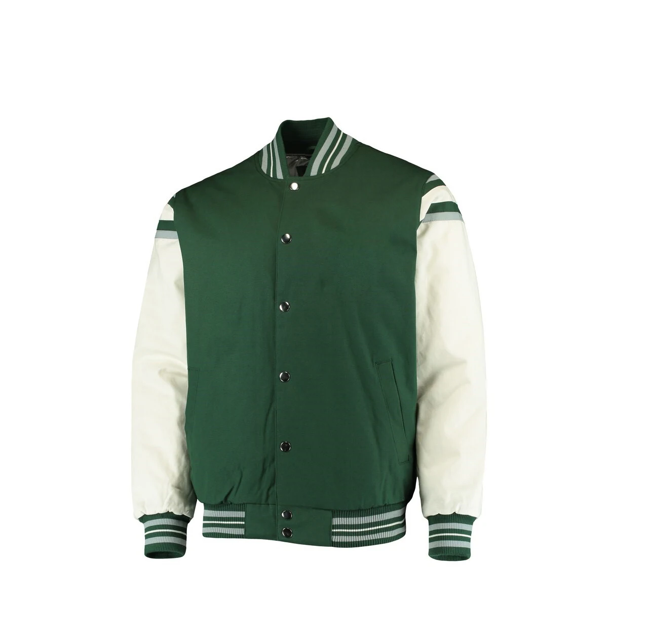 High Quality Men's Tom Hardy Venom Winter High Street Varsity Jacket | Black/Grey Wool & Leather Sleeves Reversible & Windproof