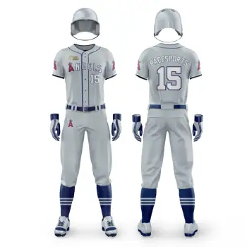 OEM Custom Youth Men Boy Softball Wear Cheap Baseball Uniforms