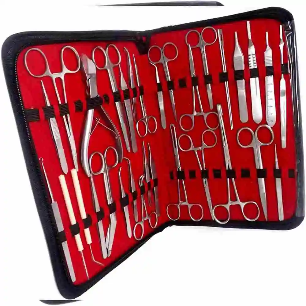 Veterinary Needle Holder Scissors Hemostat Forceps Tweezers Oem Design