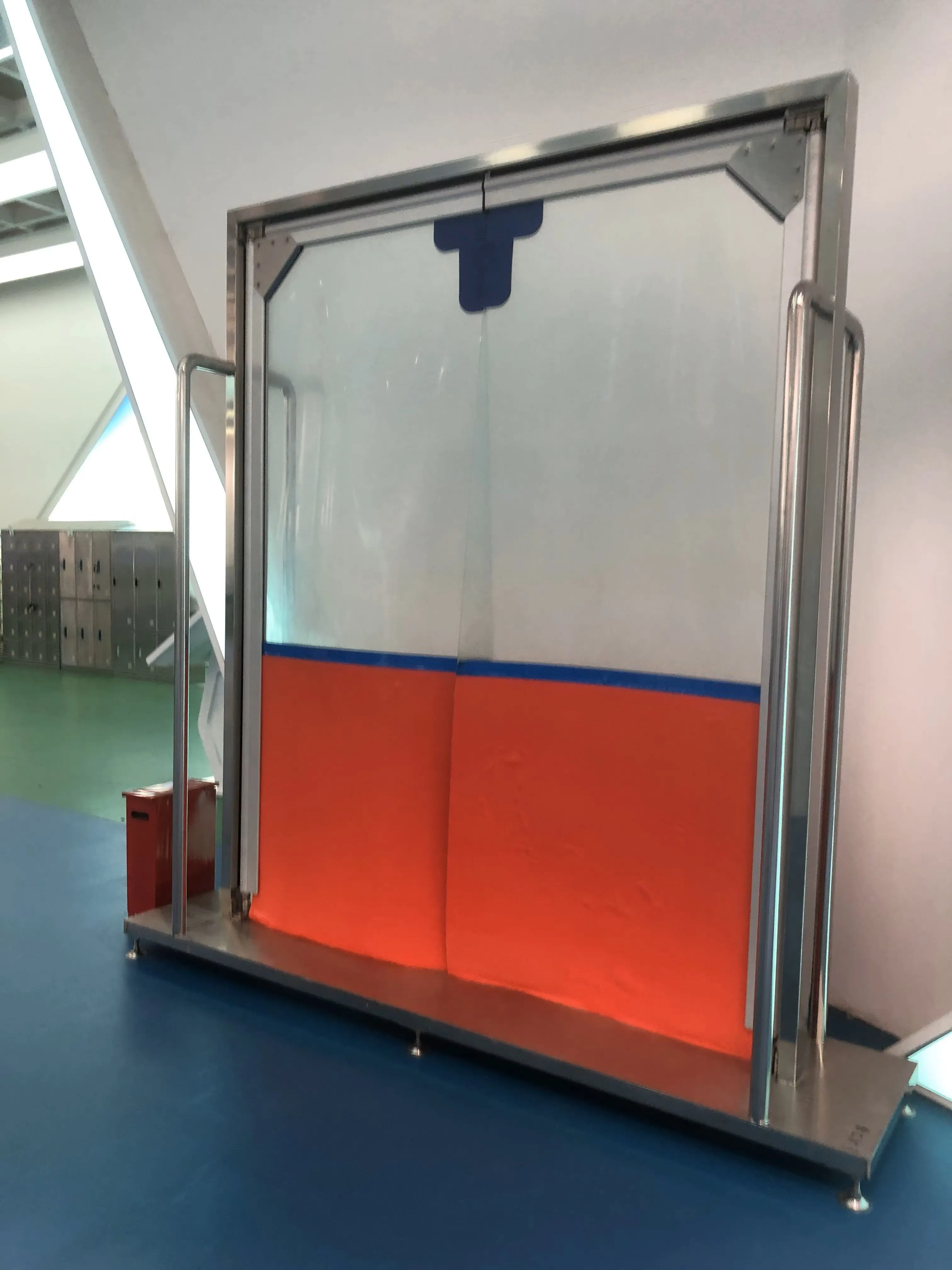Factory Wholesale Customized Meat Food Freezer PU Insulated Cold Sliding Door