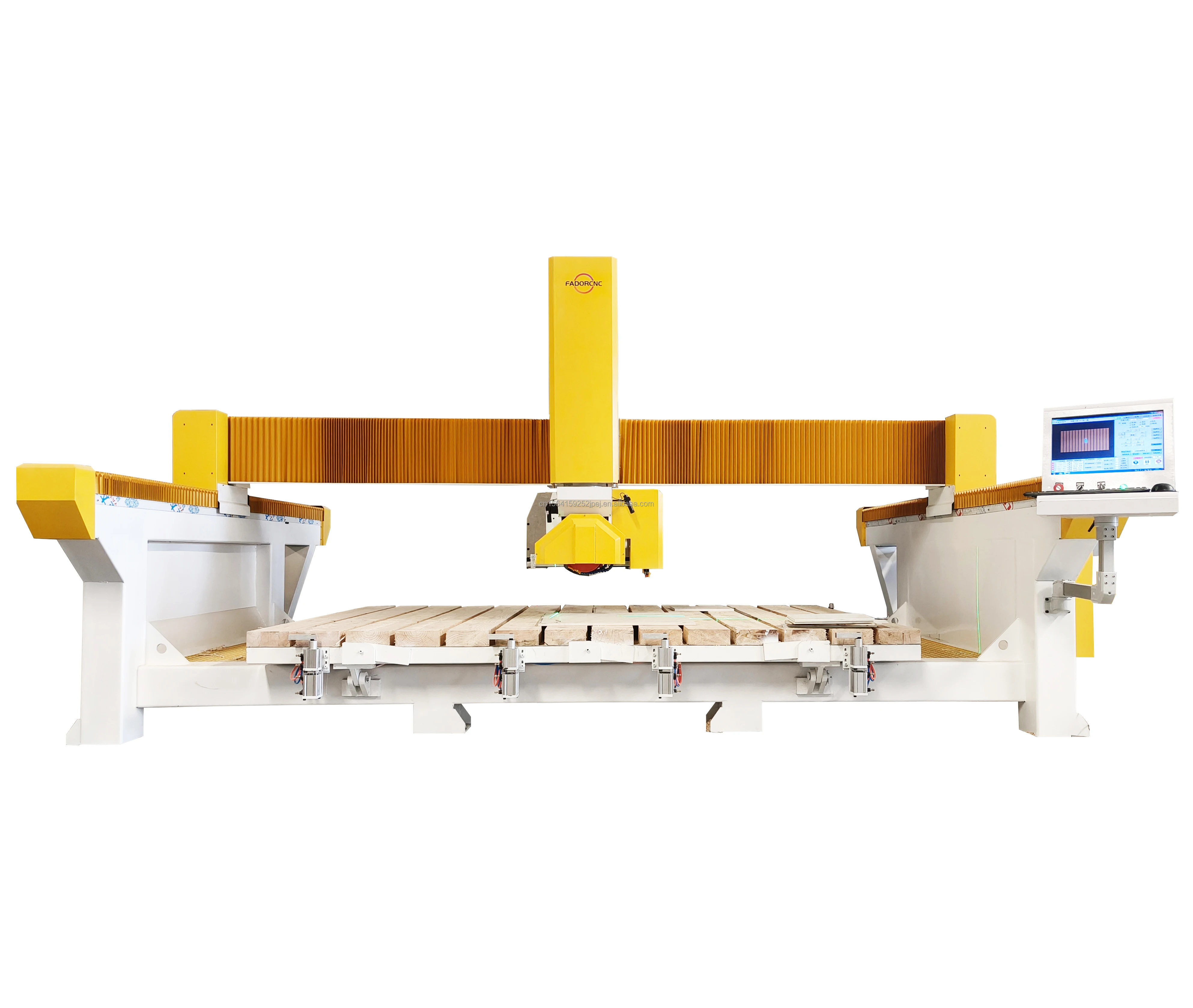 5 Axis Bridge Saw CNC Stone Cutting Machine for Marble