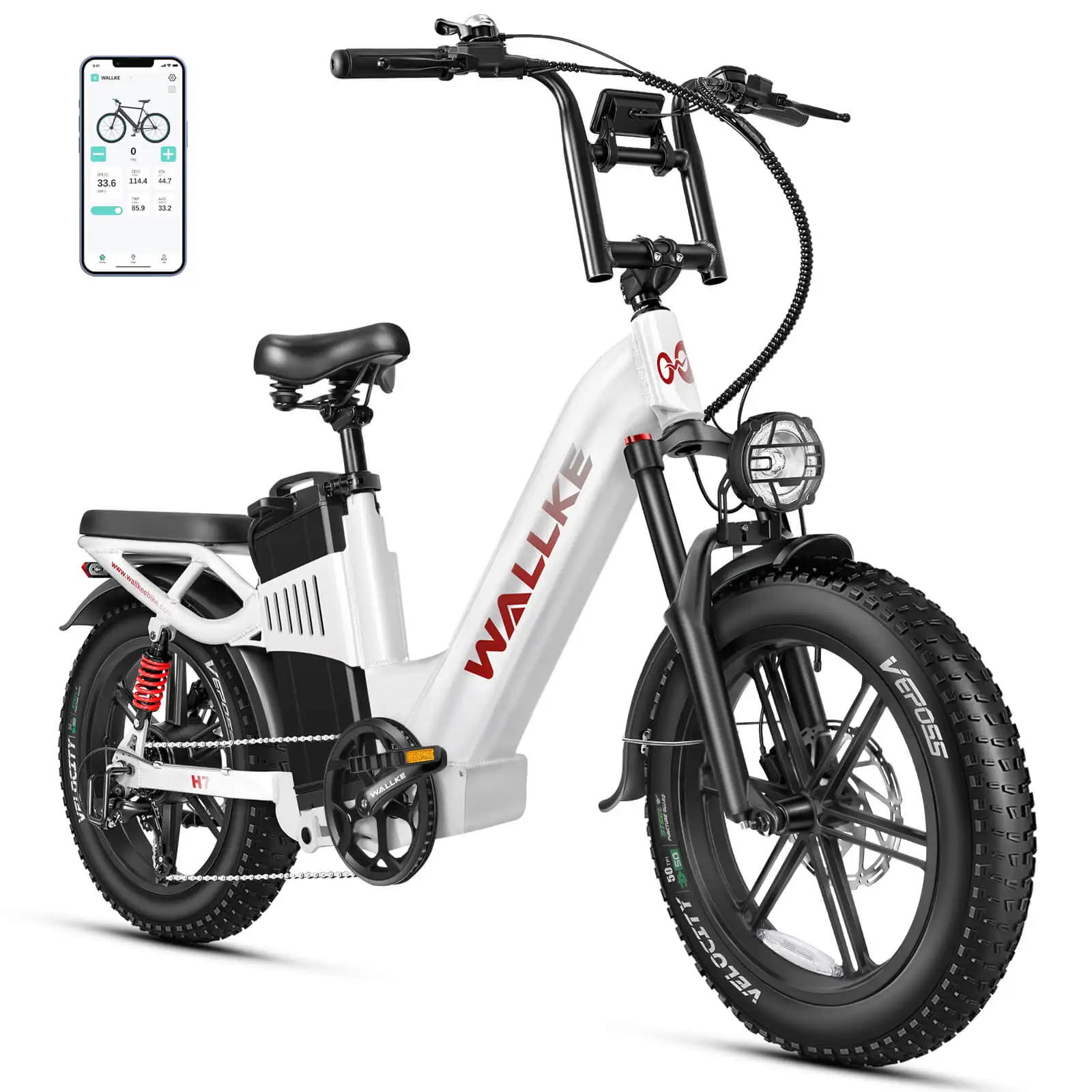 2025 Wallke H7 Step-thru Dual Motor Ebike