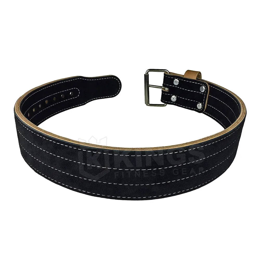 Heavy Duty Solid Color Powerlifting Belt Plain Dyed Buckle Style Lever ...