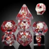 Skull blood spot and red number