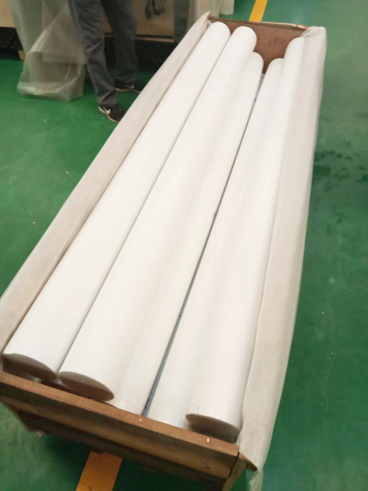 Mm Dia Virgin Best White Ptfe Extruded Bar Moulded Rod And