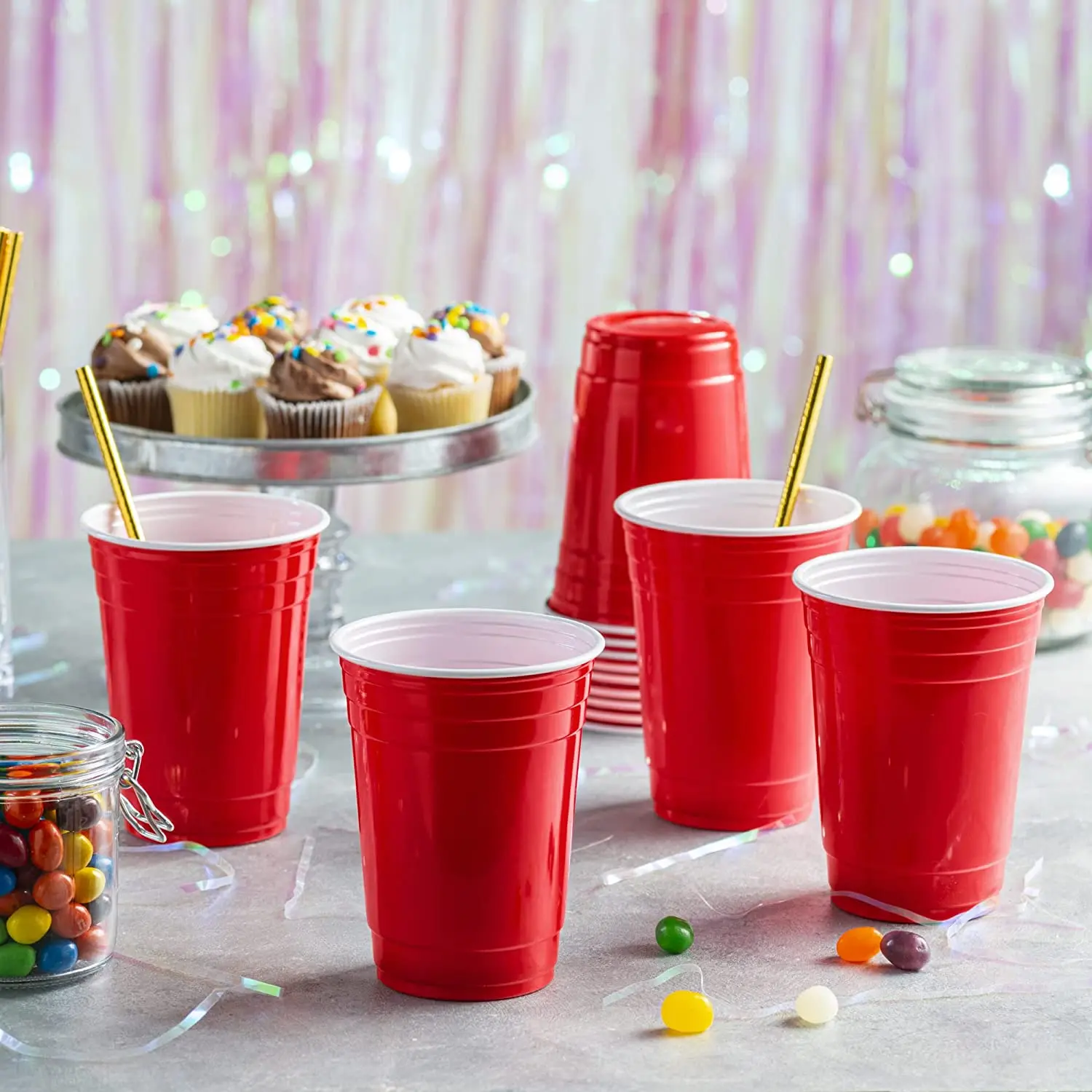 Disposable Party Plastic Cups 16 Oz Colorful Drinking Cups Beverage Drinking Buy Disposable