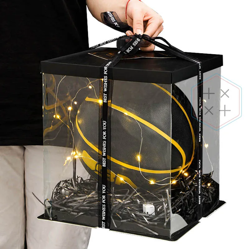 Clear acrylic showing case display box for soccer ball basketball ...