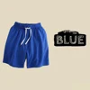 Blue mesh shorts