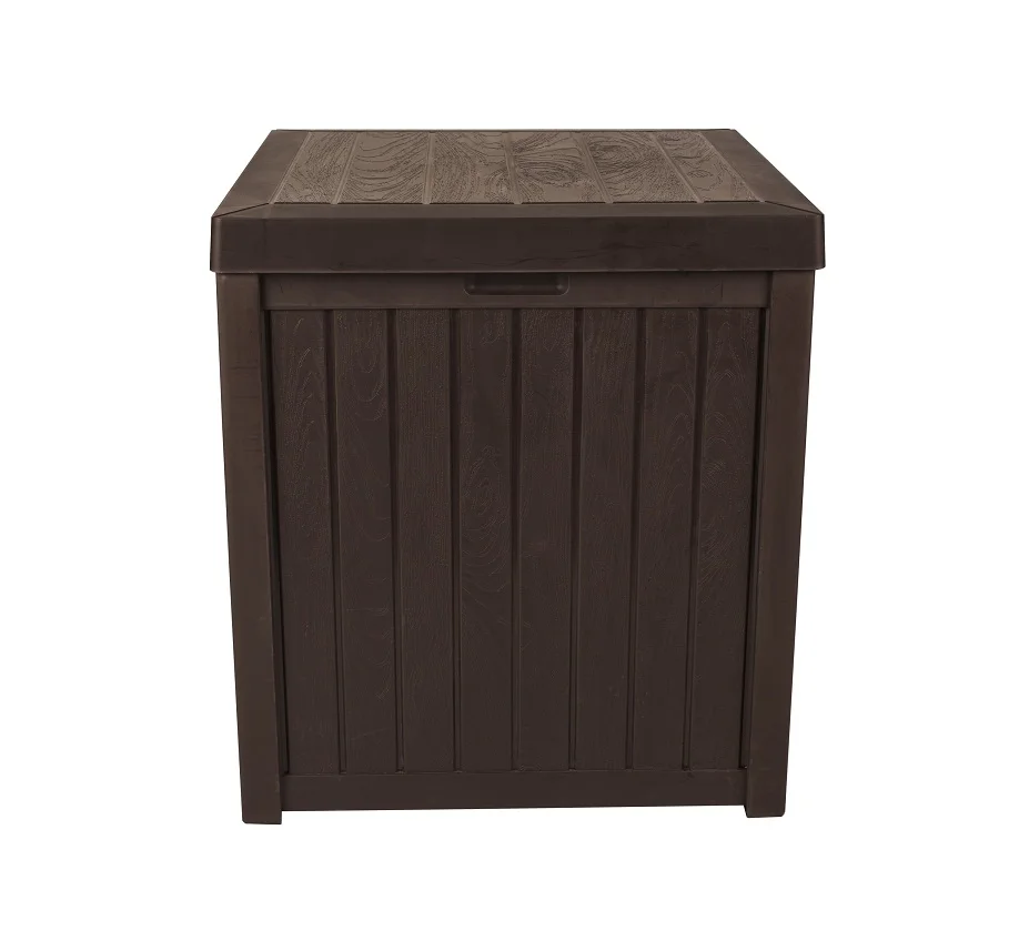 Outdoor Garden Storage Box Patio Cushions Garden Tools Pool Toys Resin