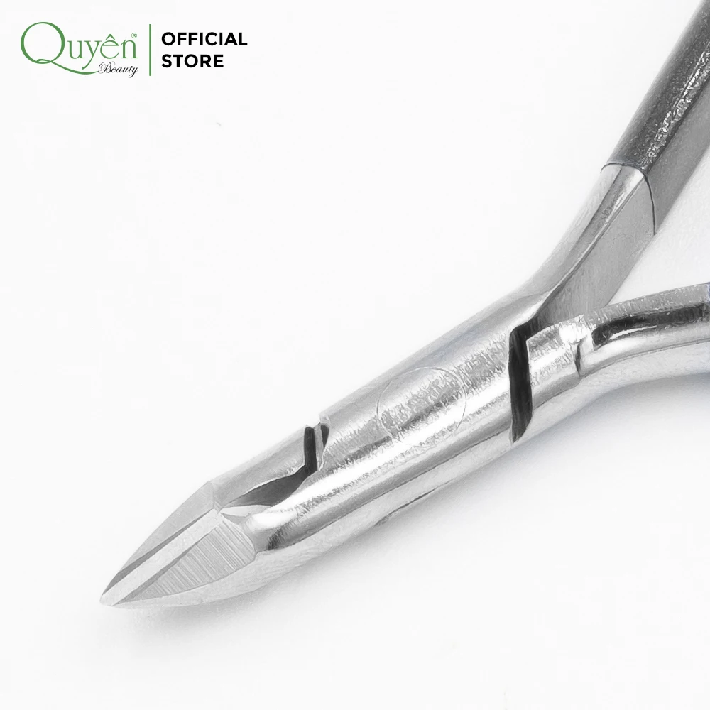 Finger Toe Colorful Cuticle Nipper Stainless Steel Gray Sharp Blade