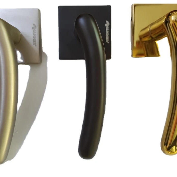 Rose Gold Internal Round Door Handle Front Door Hot Sale Aluminium