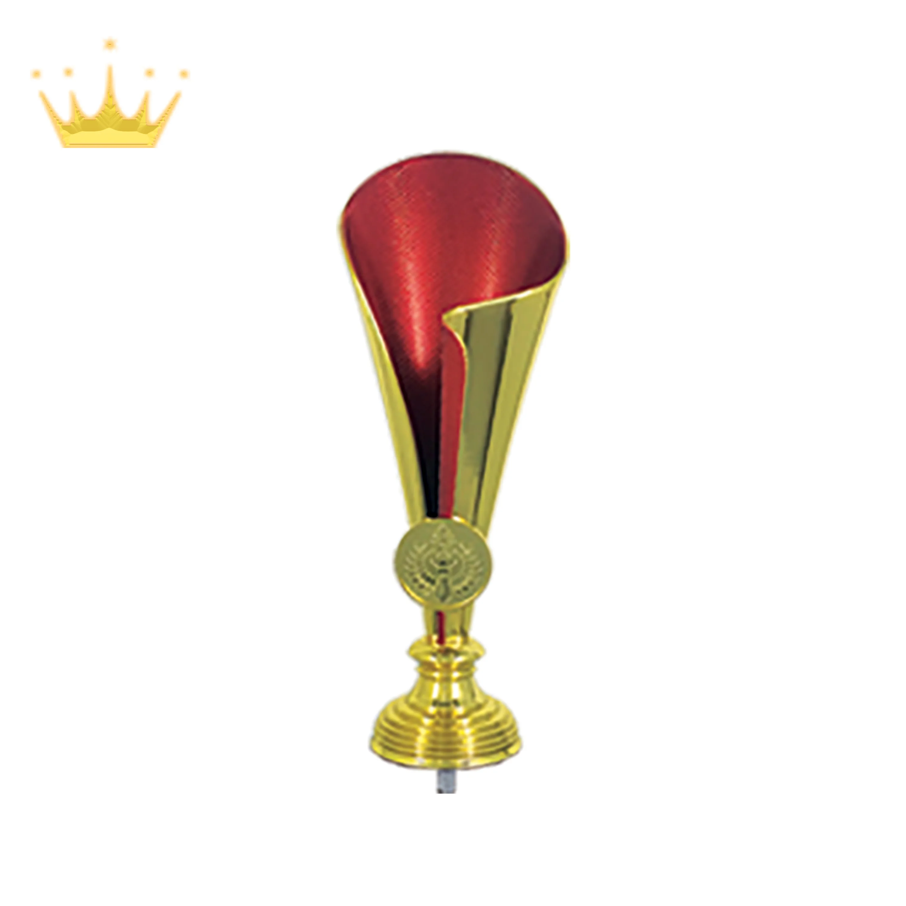 BAGUSS TROPHY Modern ABS Plastic Craft Trophy Torch Shape Gold Red Blue Durable Eco-Friendly Sport Souvenir Award Exclusive