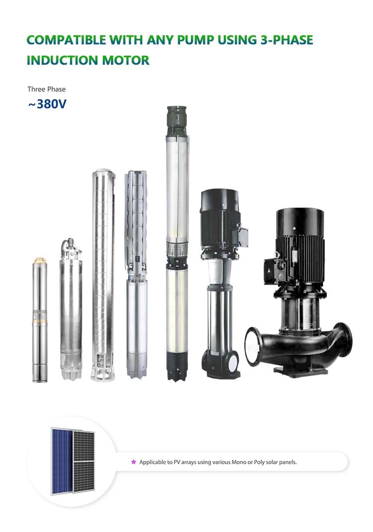 Solartech 30 Kw 3 Phase Solar Water Pump Inverter For Solar Pump System