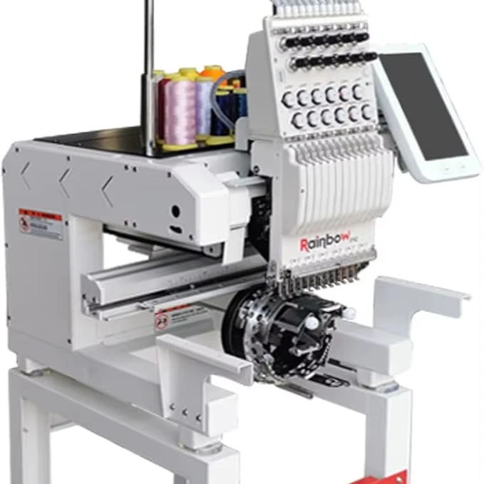 Высококачественная компьютеризированная вышивальная машина модель RBE2235-A12 коммерческой рабочей зоны 12 игл