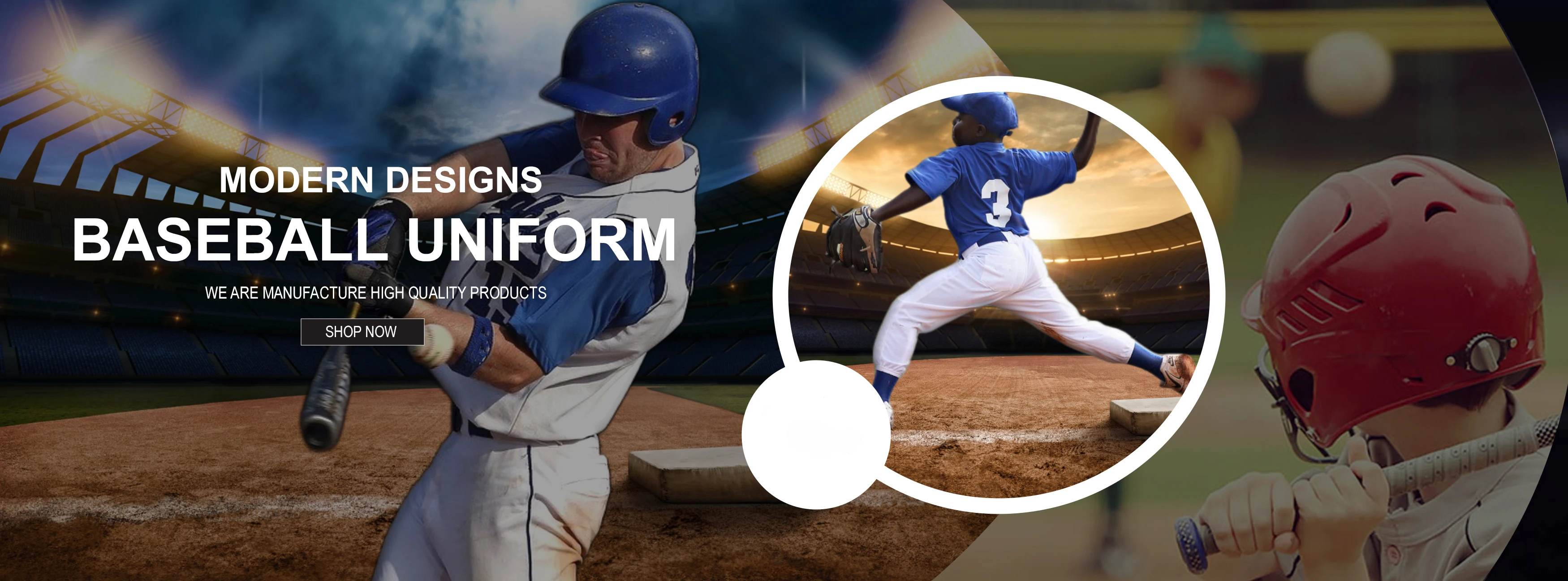 Custom Design Team Baseball Uniforms Cheap Price New Pattern