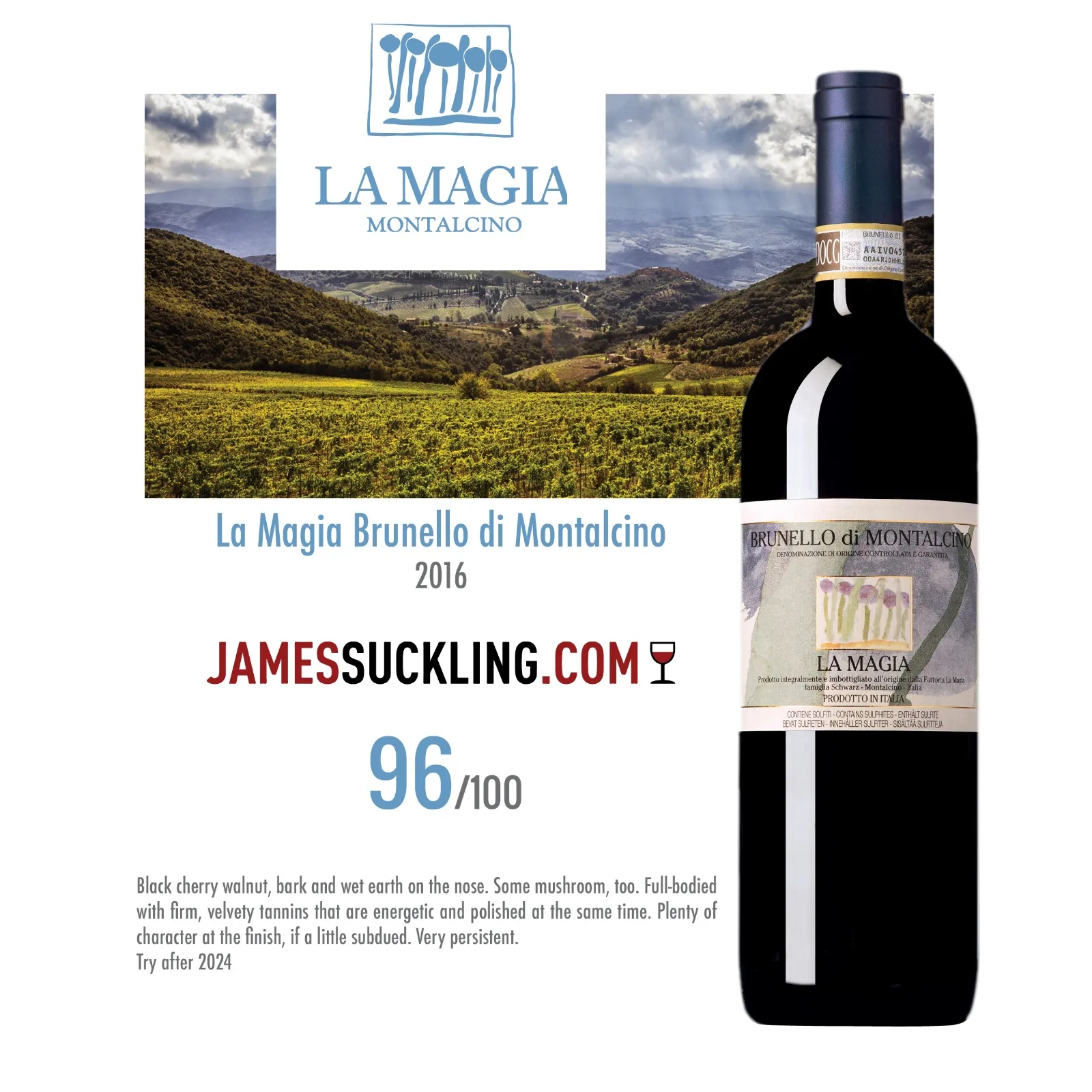 Высококачественное итальянское органическое красное вино Montalcino 75 Cl-для