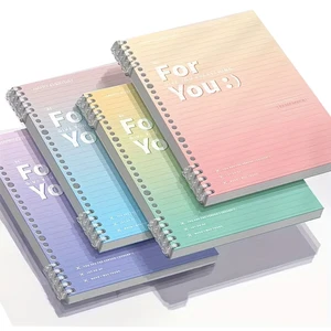 Customized Wholesale A5 Binder Notebooks Hardcover Planner Diary with Detachable Binding PP Cover Business Promotional Gifts