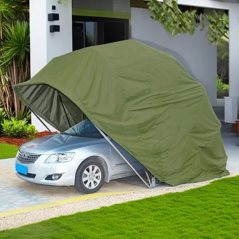 Copertura Impermeabile Per Carrello Pieghevole – Tessuto Oxford 600D Con Coulisse – Protezione Antipolvere E Pioggia Per Wagon Da Campeggio E Giardino – 96,5x55,9x50,8 Cm - 2