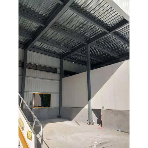 Fast and Easy Installation Light Steel Structure Industrial Factory Prefab Rent Warehouse
