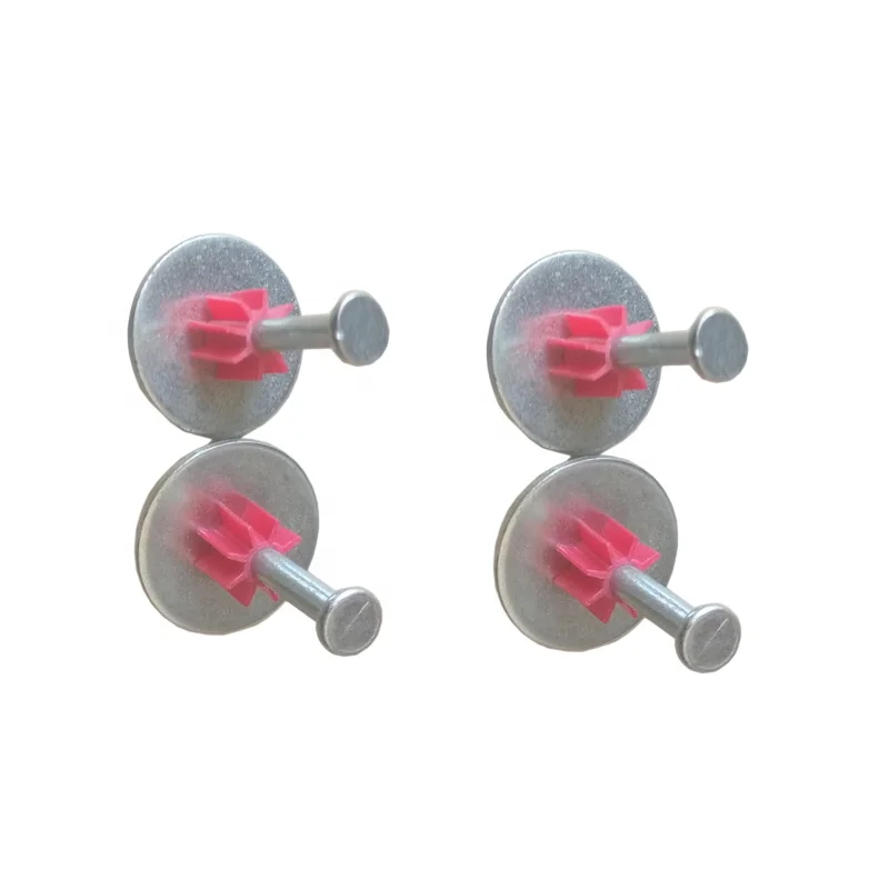 High Speed PDW Pins with 25mm Steel Washer for 301/301T Shooting Nail Gun Concrete Steel Free Sample Smooth GB 7mm 100pcs/box