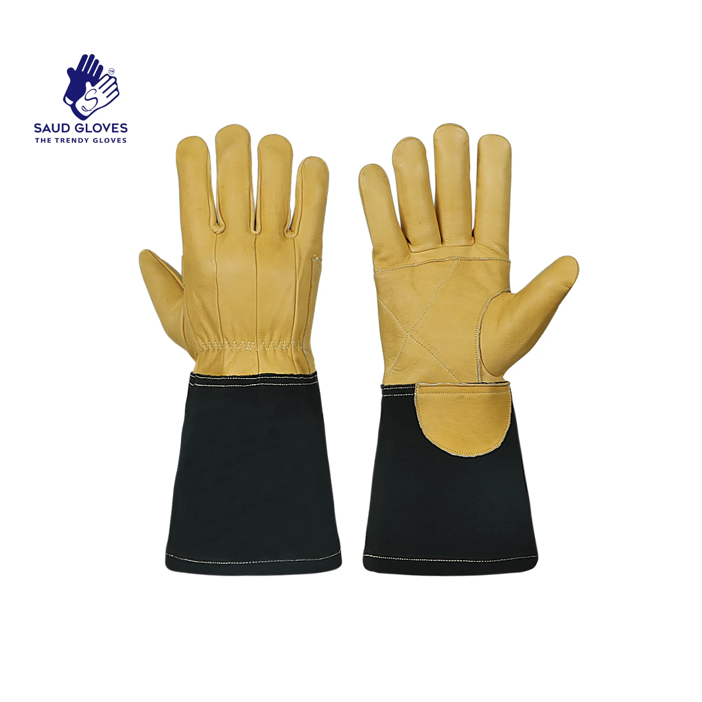 Wholesale Leather Welding Gloves Heavy Duty Wear Resistant Welding