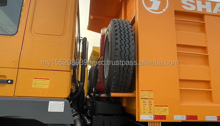 Недорогой б/у дизельный самосвал Euro 2 Shacman объемом 40 куб. М для горных работ F3000 на