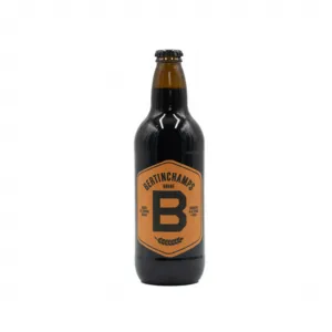 Brune Brown Beer 50cl Belgium Brewery Bertinchamps Craft Beer Dark Ale No Additives Free Spices Malt Hops Bottle 7% ABV 20 IBU