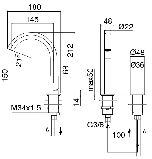 Mixer Side View