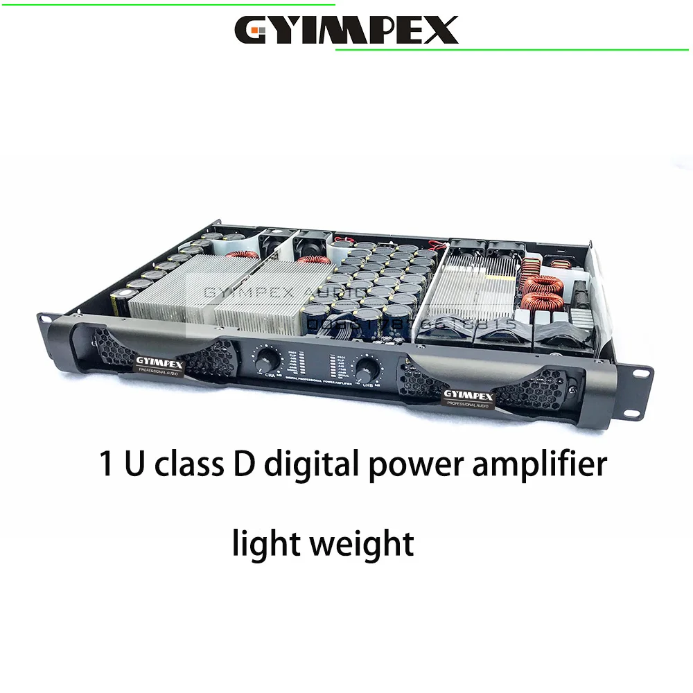 Yimpe 900W 1U Class D PFC Digital SMPS Power Amplifier DX09