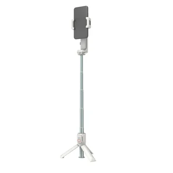 A10 Portable Handheld Gimbal Stabilizer for Smartphone Selfie Stick With LED Light Broadcast Tripod for Tiktok detail image