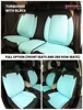 Full Option (Front & Rear) - Turquoise with Black