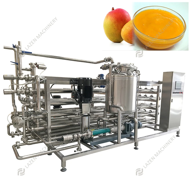 Automatic Mango Puree Processing Line mango Pulp Mango Juice Processing Machine