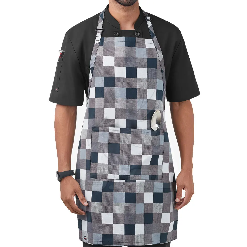 Custom Factory Made Cotton Fabric Aprons 2023 Cheap Price Quick Dry