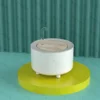Large Crystal Dragon-Patterned Wooden Water Dispenser
