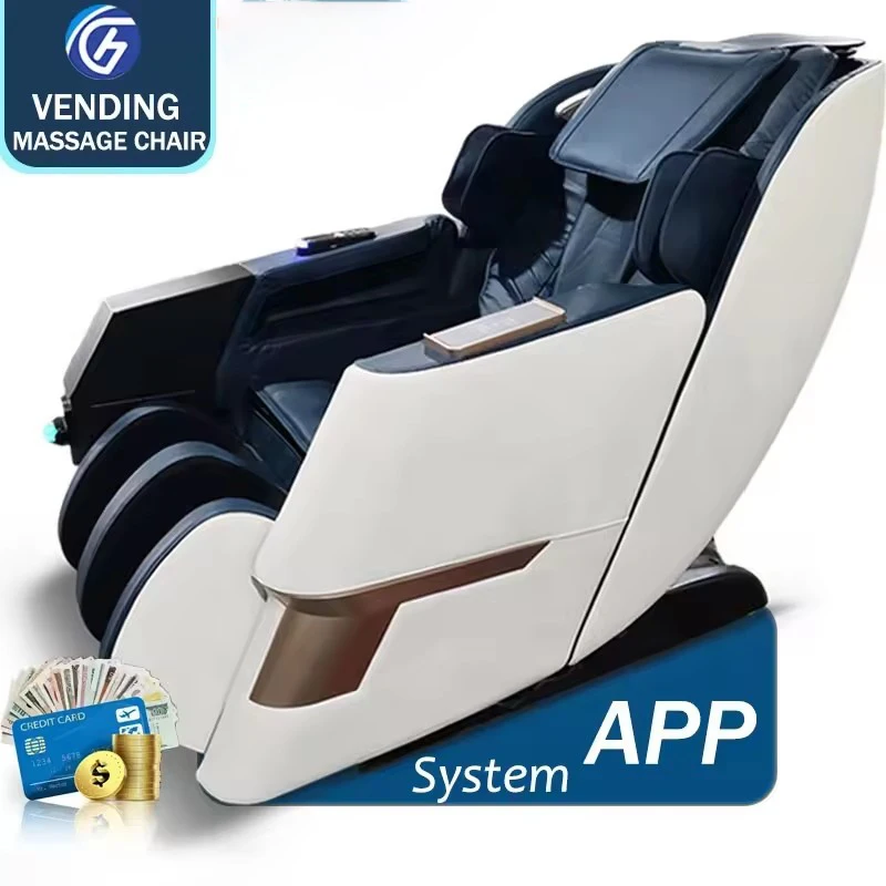 Distributeur de fauteuil de massage à airbags avec système de paiement par pièce ou application à Singapour